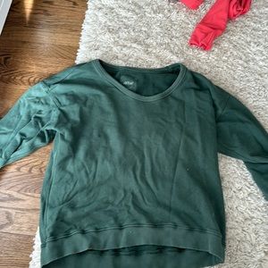 Aerie green sweatshirt